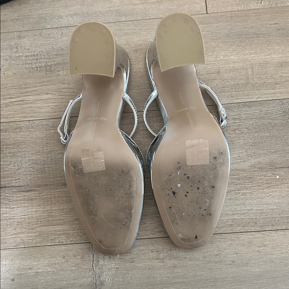 Dolce Vita Silver Heels - Picture 6 of 8